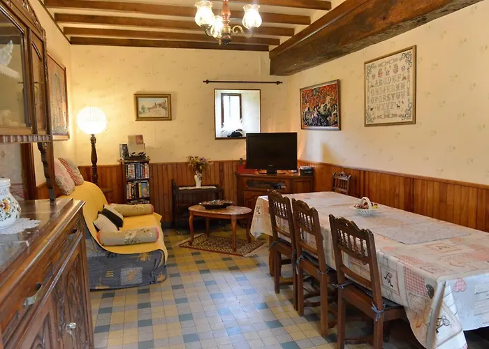 Charmante Longere Renovee Avec Wifi Et Animaux Admis - Fr-1-410-135 בית נופש